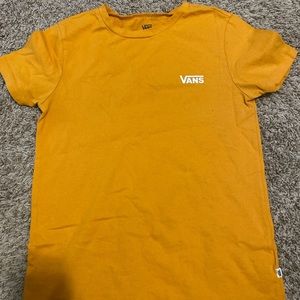 vans yellow/orange top!